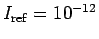 $I_{\rm ref} = 10^{-12}$