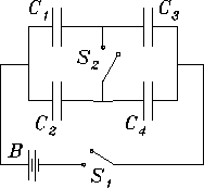 \begin{figure}\begin{center}\mbox{
\epsfysize 1.5in \epsfbox{PS/capacitor_array.ps}
} \end{center} \end{figure}